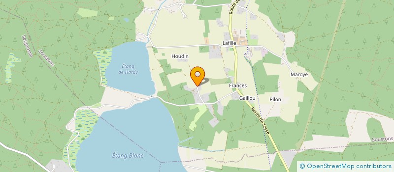 localisation de l'entreprise ELGARTIA  SOUSTONS