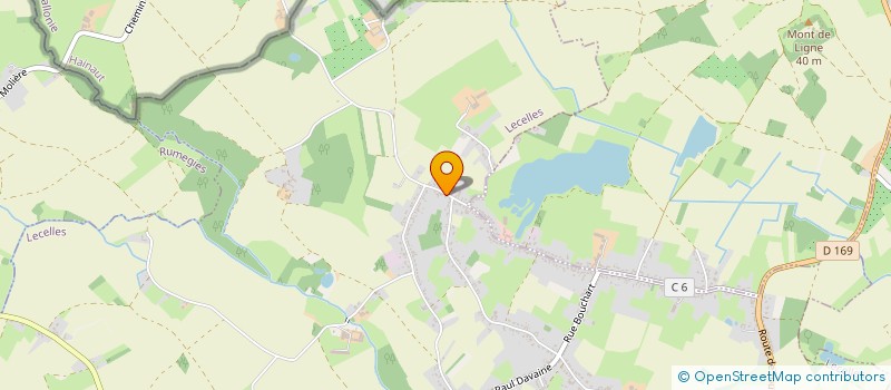 localisation de l'entreprise ELGC  LECELLES