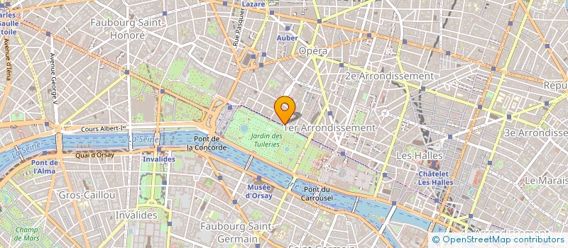 localisation de l'entreprise ELGE VERDI  PARIS