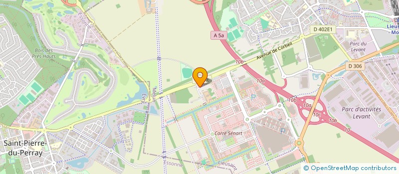 localisation de l'entreprise ELGEA PARTNERS 3  LIEUSAINT