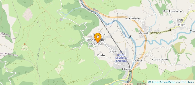 localisation de l'entreprise ELGENIA SARLU  SAINT-MARTIN-D'ARROSSA