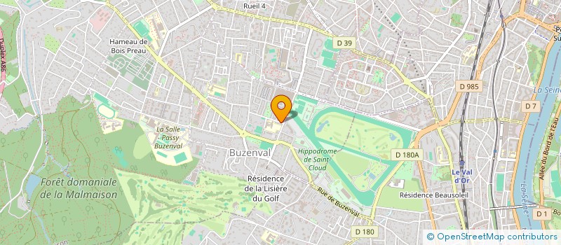 localisation de l'entreprise ELGHOUL COORPORATION  RUEIL-MALMAISON