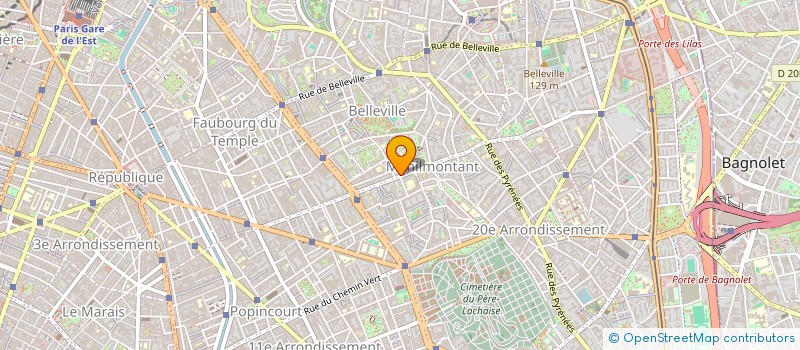 localisation de l'entreprise ELGHOUZZI JEAN CH ET ELGHOUZZI MARYSE  PARIS