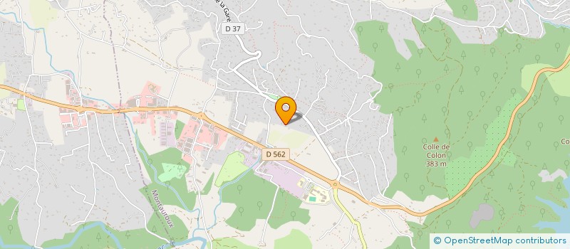 localisation de l'entreprise ELGI  MONTAUROUX