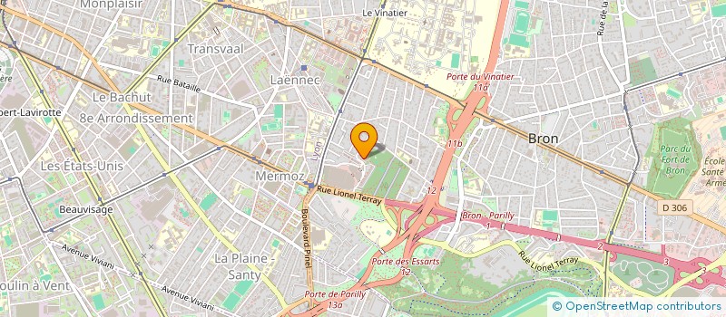 localisation de l'entreprise ELGN INVEST  SAINT-FONS