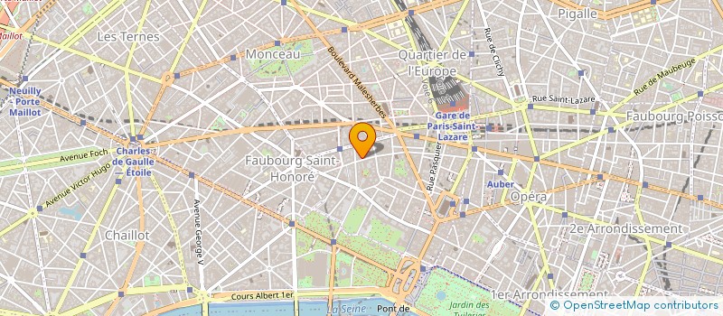 localisation de l'entreprise ELGO à PARIS