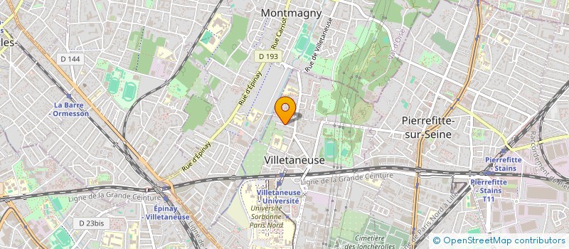 localisation de l'entreprise ELGO SERVICES à SAINT-DENIS