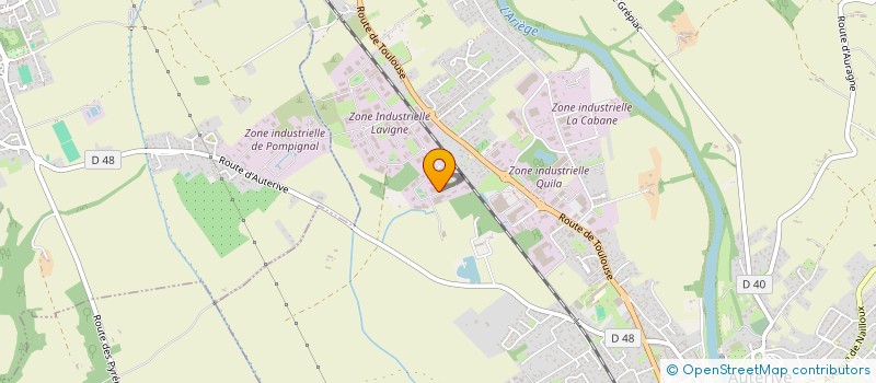 localisation de l'entreprise ELGUEAU  AUTERIVE