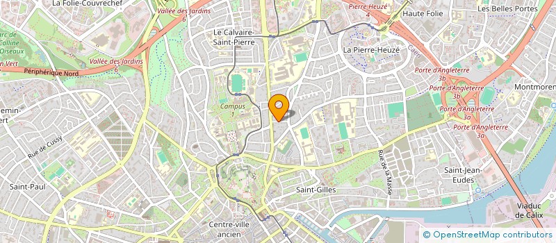 localisation de l'entreprise ELGUELI à CAEN
