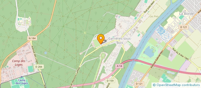 localisation de l'entreprise ELGUS CONSULTING  SAINT-GERMAIN-EN-LAYE