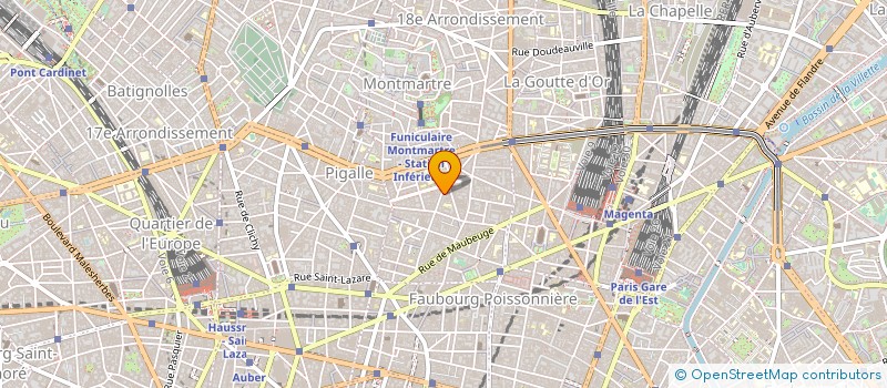 localisation de l'entreprise ELH  PARIS