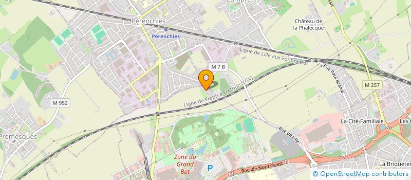 localisation de l'entreprise ELH.AUTO  LILLE