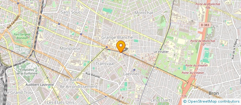 localisation de l'entreprise ELH PROPERTY VENTURE 1  LYON