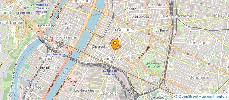 localisation de l'entreprise ELHA PARTNER  LYON