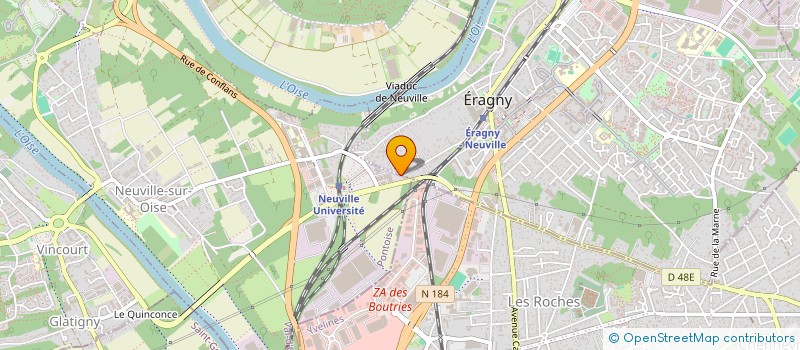 localisation de l'entreprise ELHAKAM  ERAGNY