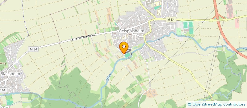 localisation de l'entreprise ELHC IMMOBILIER  GEISPOLSHEIM