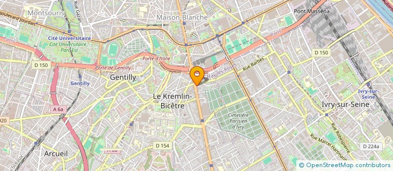 localisation de l'entreprise ELHDO à LE KREMLIN-BICETRE