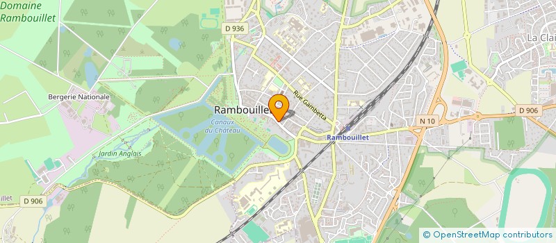 localisation de l'entreprise ELHN à RAMBOUILLET
