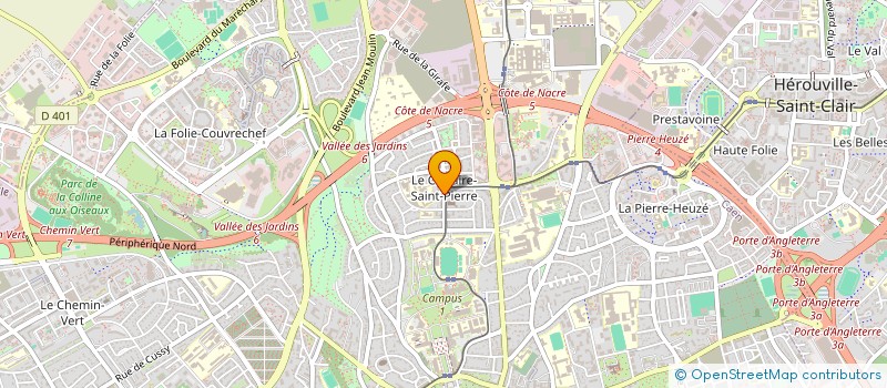 localisation de l'entreprise ELHOCINE à CAEN