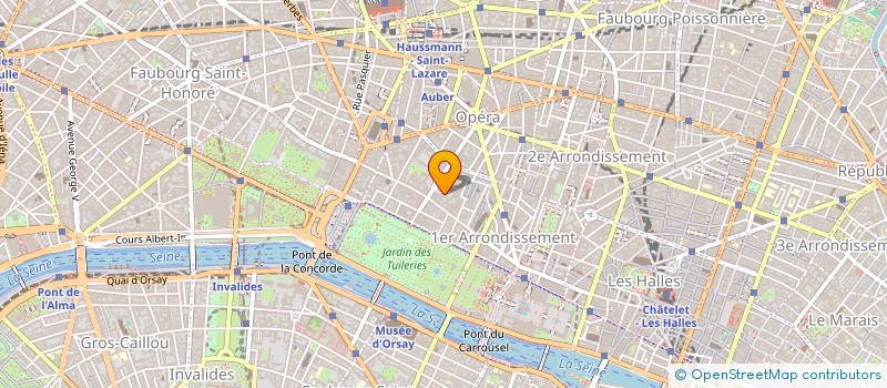 localisation de l'entreprise ELI à PARIS