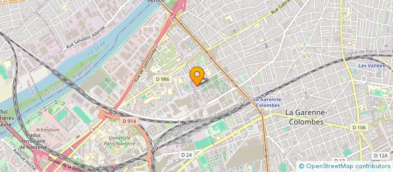 localisation de l'entreprise ELI SOLS à NANTERRE