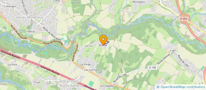 localisation de l'entreprise ELIA  ARTHAZ-PONT-NOTRE-DAME