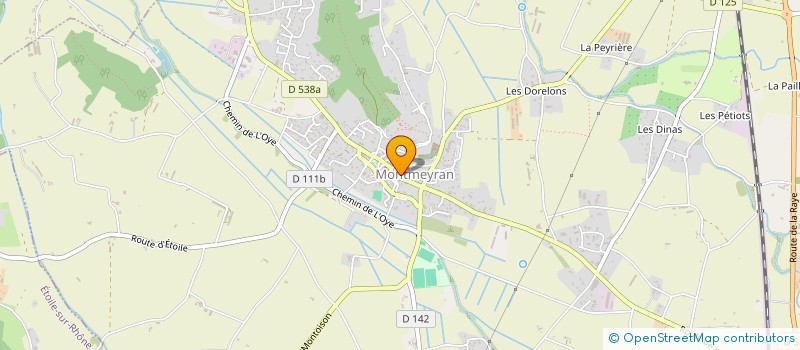 localisation de l'entreprise ELIA  MONTMEYRAN