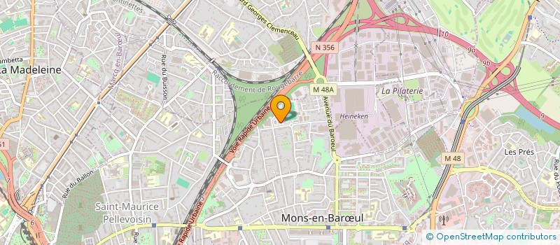 localisation de l'entreprise ELIA MEDICAL NORD  MONS-EN-BARUL