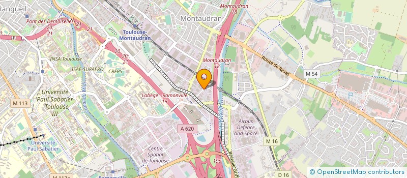 localisation de l'entreprise ELIA MOTEURS à TOULOUSE