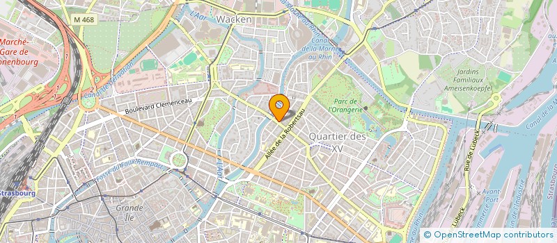 localisation de l'entreprise ELIACHEFF CONSEIL  STRASBOURG