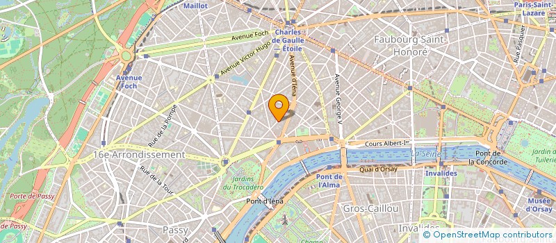 localisation de l'entreprise ELIACOR  PARIS