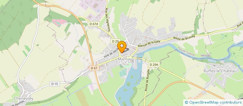 localisation de l'entreprise ELIAD MARPA DE MARNAY  MARNAY