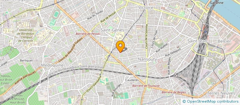 localisation de l'entreprise ELIADE  LORMONT