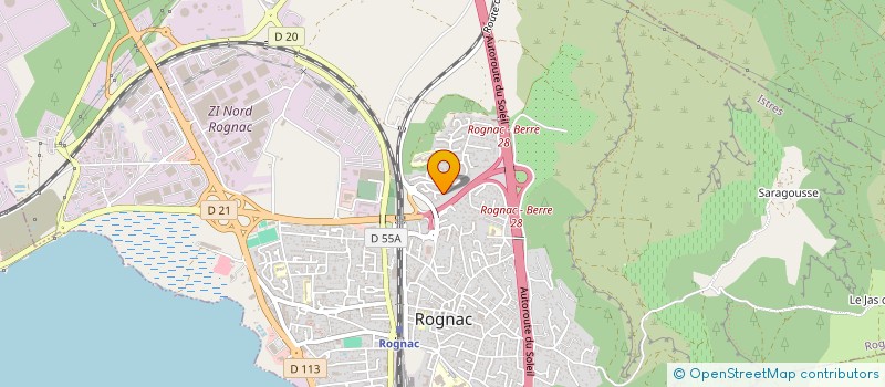 localisation de l'entreprise ELIADES TRANSPORTS à ROGNAC