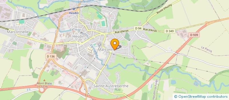 localisation de l'entreprise ELIAH  HUBY-SAINT-LEU