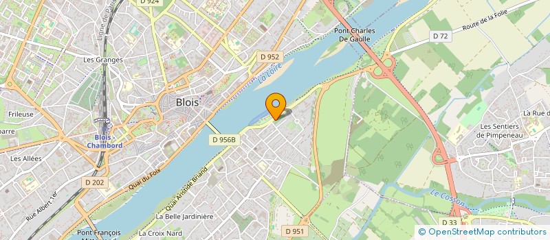 localisation de l'entreprise ELIANA  BLOIS