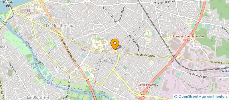 localisation de l'entreprise ELIANA  SAINT-SEBASTIEN-SUR-LOIRE