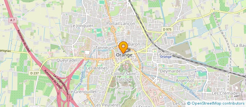 localisation de l'entreprise ELIANASS  ORANGE