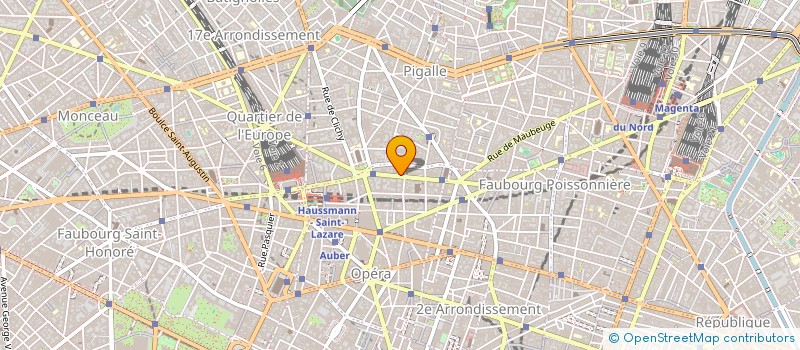 localisation de l'entreprise ELIANCE ASSOCIATION à PARIS