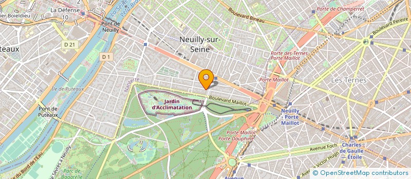 localisation de l'entreprise ELIANE BROLLO à NEUILLY-SUR-SEINE