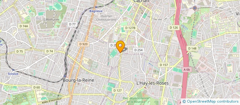 localisation de l'entreprise ELIANEXT  CACHAN