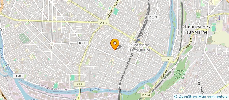 localisation de l'entreprise ELIANGE à SAINT-MAUR-DES-FOSSES