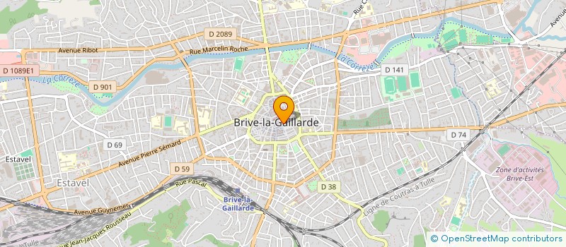 localisation de l'entreprise ELIANI  BRIVE-LA-GAILLARDE