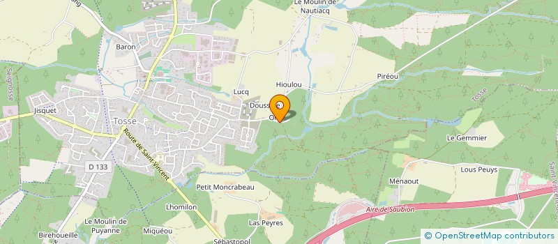 localisation de l'entreprise ELIANT  TOSSE