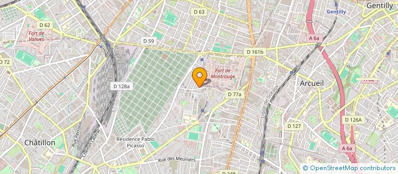 localisation de l'entreprise ELIANTHE CONSEIL à BAGNEUX