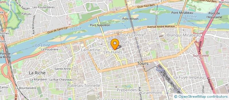 localisation de l'entreprise ELIANTYS à TOURS