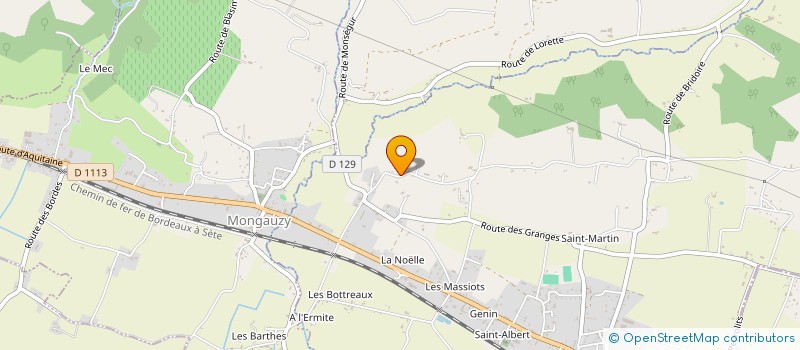 localisation de l'entreprise ELIARINE INNOVATION  LAMOTHE-LANDERRON