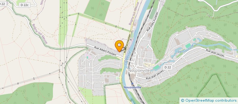 localisation de l'entreprise ELIAS  NOUZONVILLE