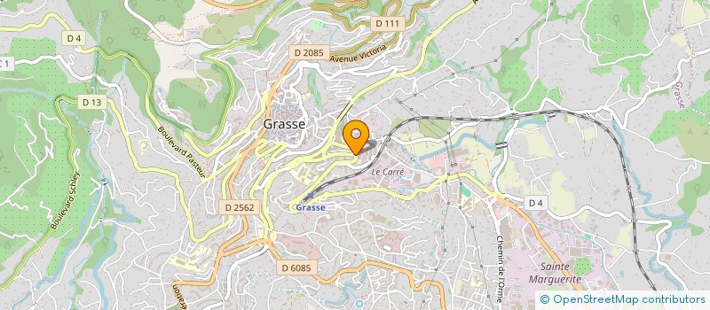 localisation de l'entreprise ELIAS à GRASSE