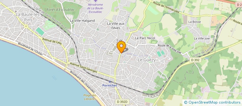 localisation de l'entreprise ELIAS à LA BAULE-ESCOUBLAC